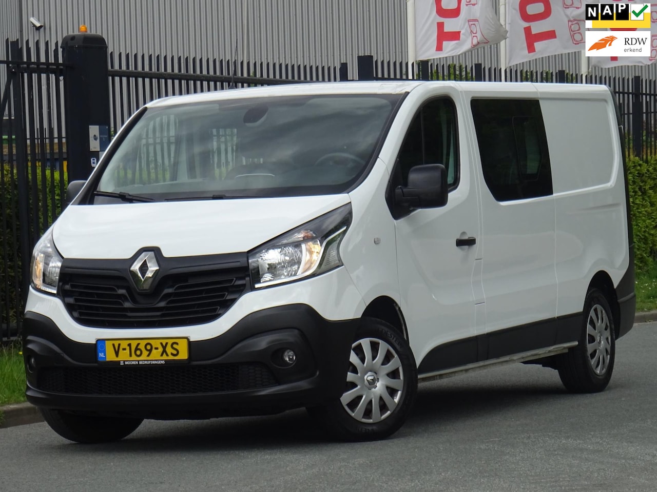 Renault Trafic - 1.6 dCi T29 L2H1 DC NAP/NAVI/CAMERA/PDC/APK - AutoWereld.nl