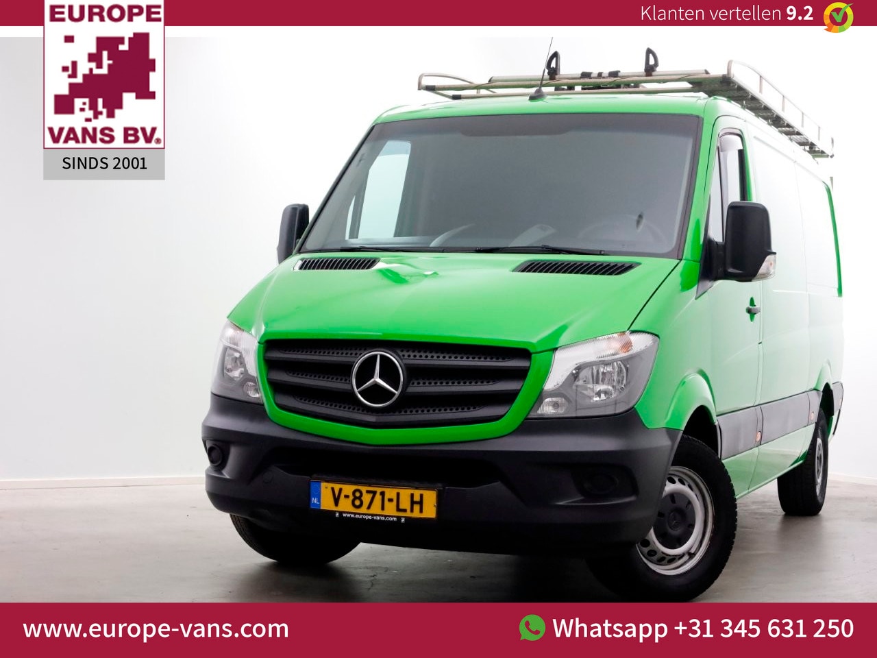 Mercedes-Benz Sprinter - 314 CDI 143pk E6 L2H1 7G Automaat Airco/Navi/Camera 02-2018 - AutoWereld.nl