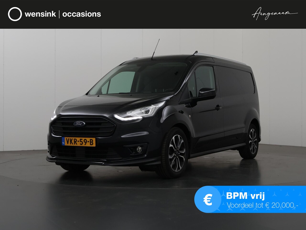 Ford Transit Connect - 1.5 ECOBLUE AUTOMAAT | L2 | SPORT | CAMERA | STOELVERWARMING | NAVIGATIE | CLIMATE CONTROL - AutoWereld.nl