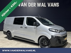 Citroën Jumpy - 2.0 BlueHDI *MARGE, GEEN BTW* 123pk L3H1 XL Dubbele cabine Euro6 RIJKLAAR Airco | Apple Ca