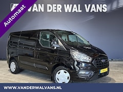 Ford Transit Custom - 2.0 TDCI 131pk Automaat L1H1 Euro6 Airco | LED | Trekhaak | Apple Carplay | Android Auto S