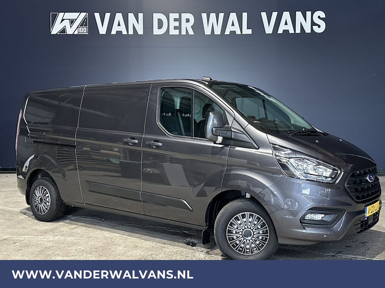 Ford Transit Custom - 2.0 TDCI 131pk L2H1 Euro6 Airco | LED | Apple Carplay | Android Auto | Cruisecontrol Parke - AutoWereld.nl