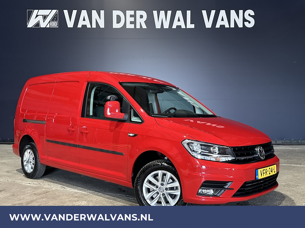 Volkswagen Caddy - 2.0 TDI 102pk L2H1 Euro6 Airco | Navigatie | LED | LM Velgen | Cruisecontrol | Parkeersens - AutoWereld.nl