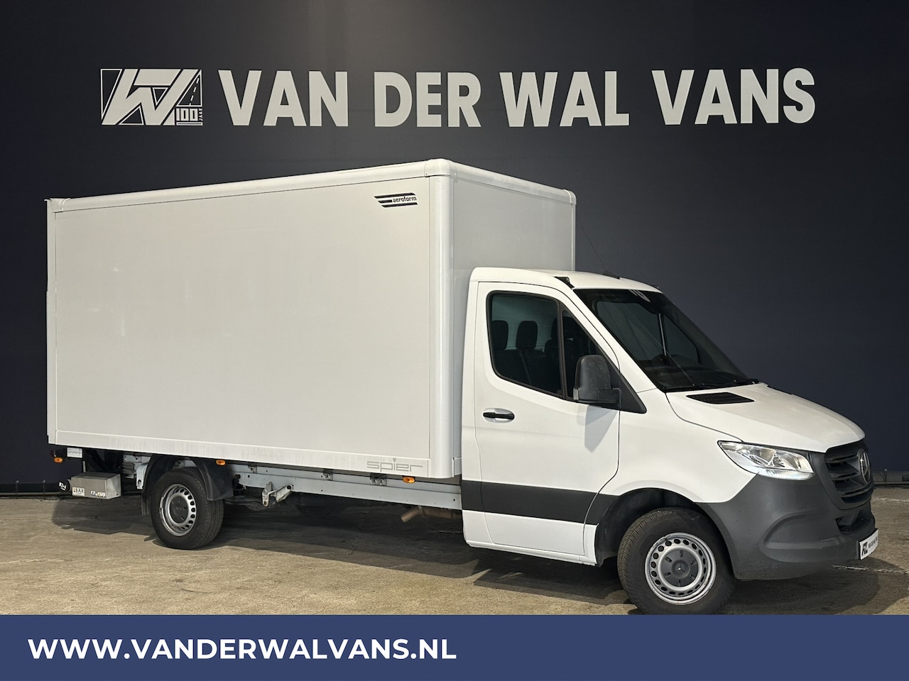 Mercedes-Benz Sprinter - 316 CDI 164pk Bakwagen L439cm Laadklep Euro6 Airco | Camera | Navigatie | Apple Carplay | - AutoWereld.nl