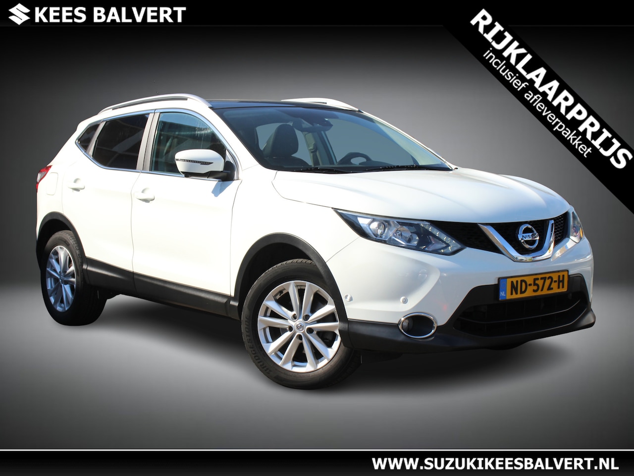 Nissan Qashqai - 1.2 Tekna | Leer | Panoramadak | 360 Camera | PDC - AutoWereld.nl