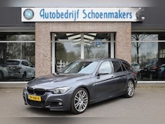 BMW 3-serie Touring - 318i M Sport Corporate Lease CAMERA LEER+STOELVERWARMING DAB NAVI LED ZWARTE-HEMEL PANO/OP