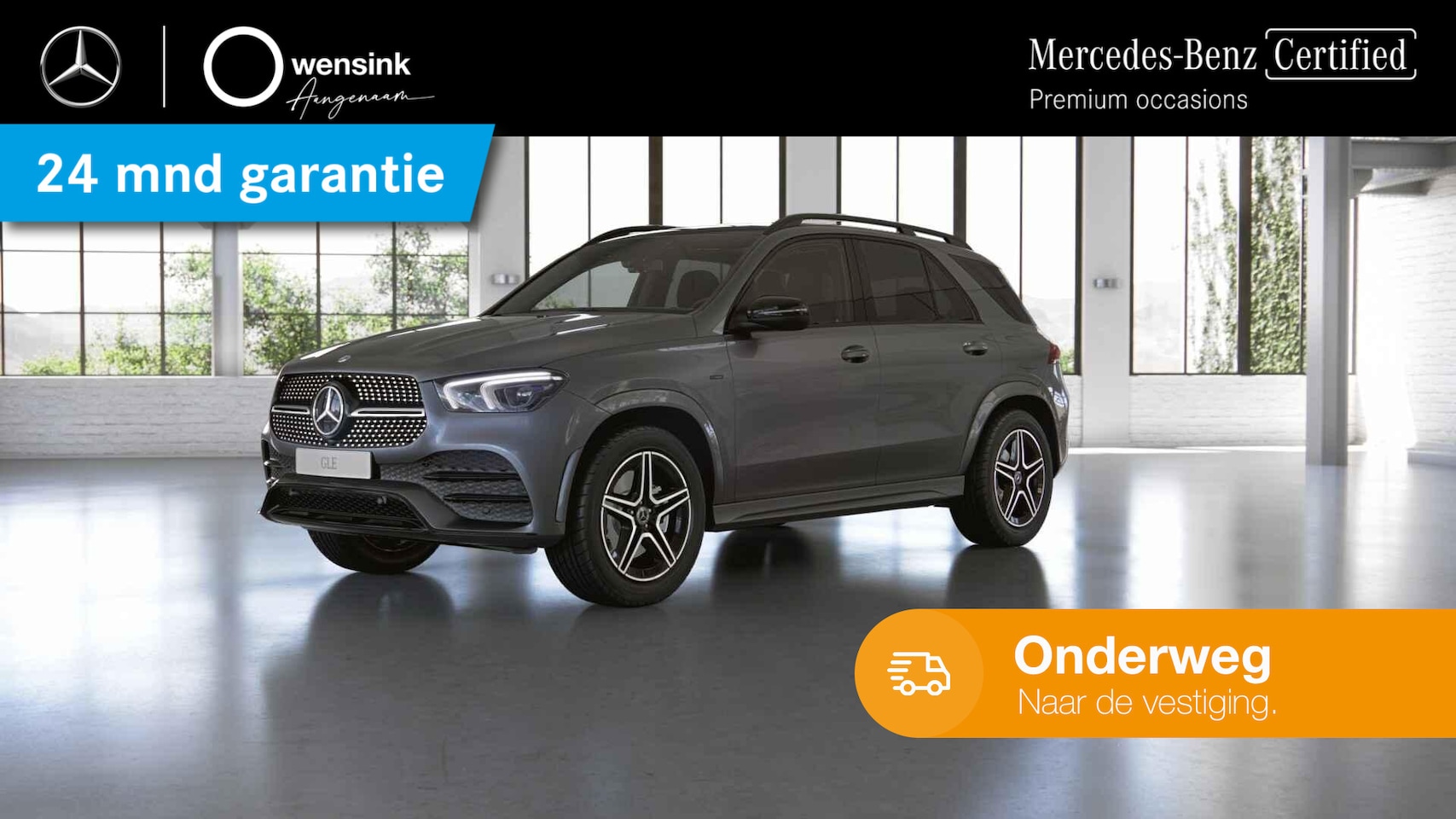 Mercedes-Benz GLE-Klasse - 350 e 4MATIC Premium Plus | Luchtvering | Burmester | Panoramadak | Trekhaak | Treeplanken - AutoWereld.nl