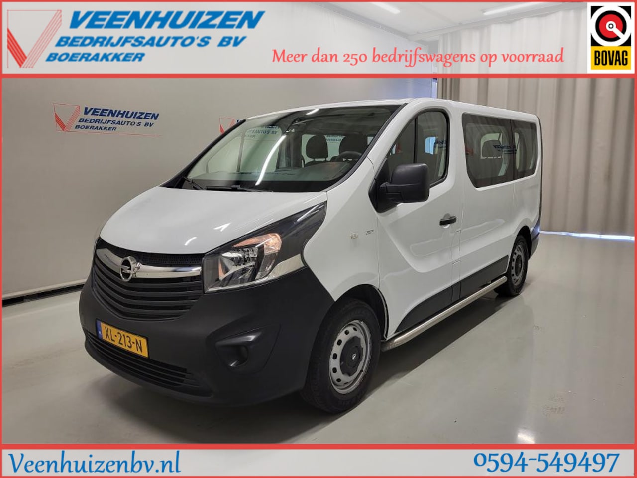 Opel Vivaro Combi - 1.6CDTI Personenbus 9-Persoons Excl. BTW Bpm vrij Euro 6! - AutoWereld.nl