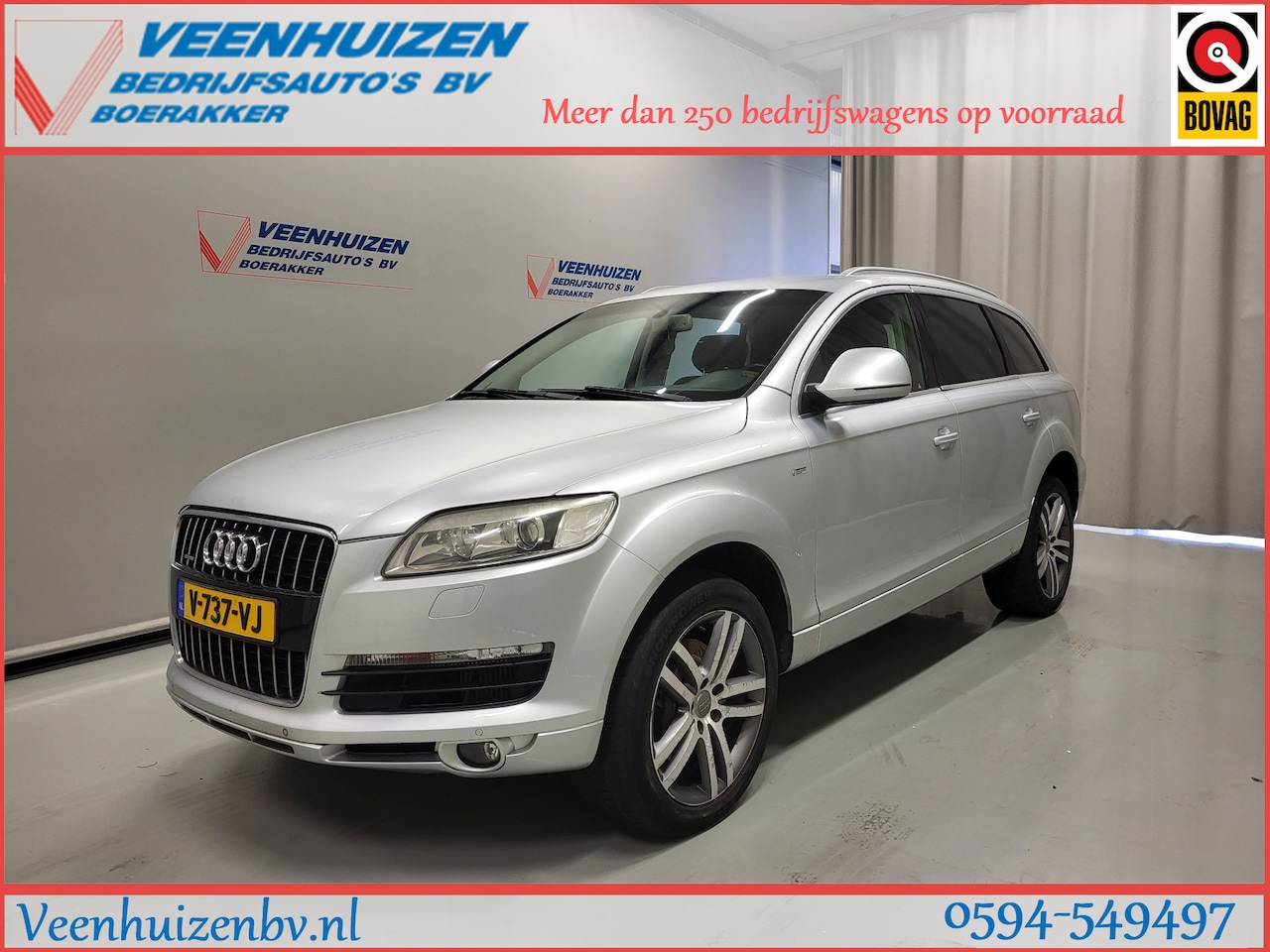 Audi Q7 - Quattro 3.0TDI 233pk Motor slaat niet aan Apk tot 17-5-2025 Marge! - AutoWereld.nl