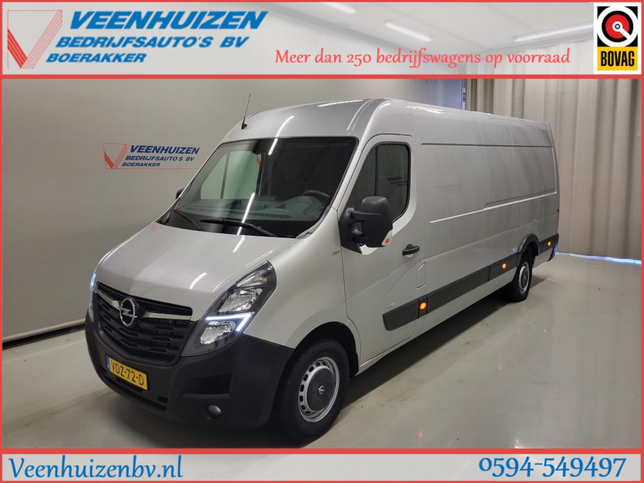 Opel Movano - 2.3Turbo 146pk L4/H2 Euro 6! - AutoWereld.nl