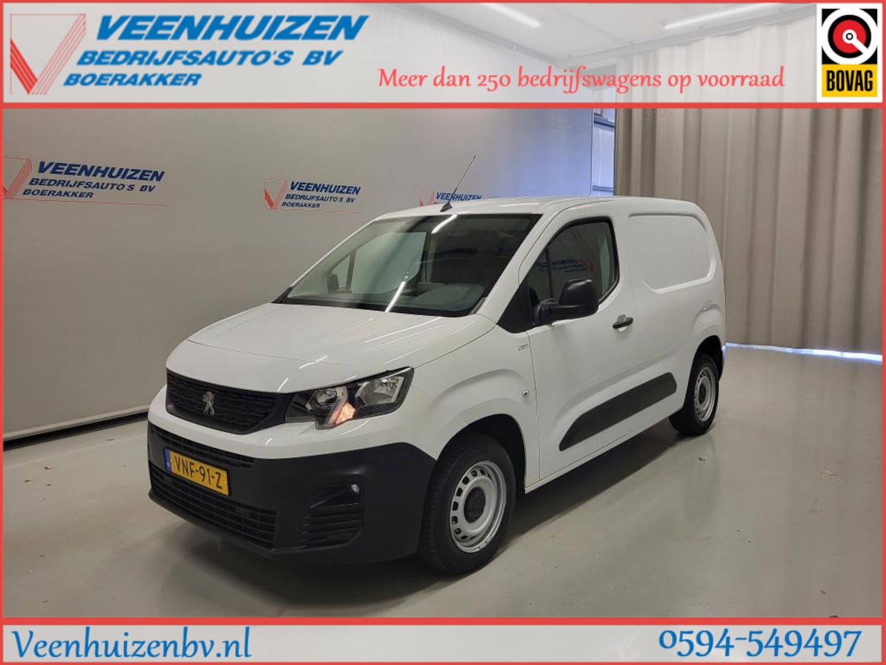 Peugeot Partner - 1.2PureTech 111pk Benzine! - AutoWereld.nl