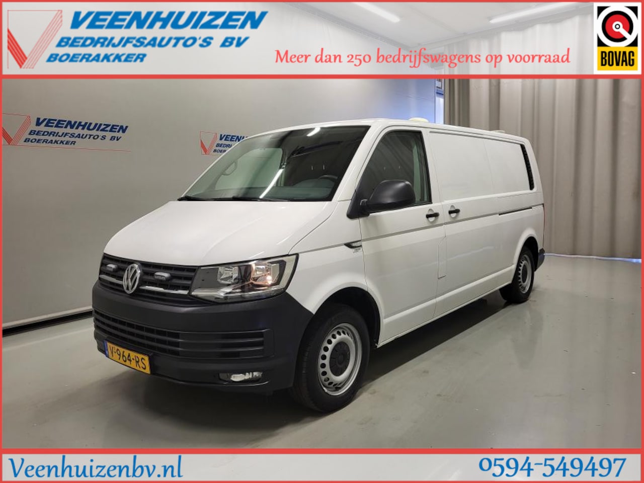 Volkswagen Transporter - 2.0TDI L2/H1 Trekhaak Euro 6! - AutoWereld.nl
