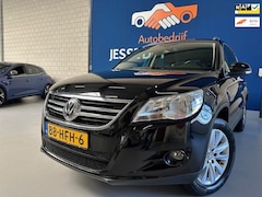 Volkswagen Tiguan - 1.4 TSI Sport&Style 4Motion, bj.2008 Kleur:Zwart NAP met 134038 km.APK tot 02/2026, Climat