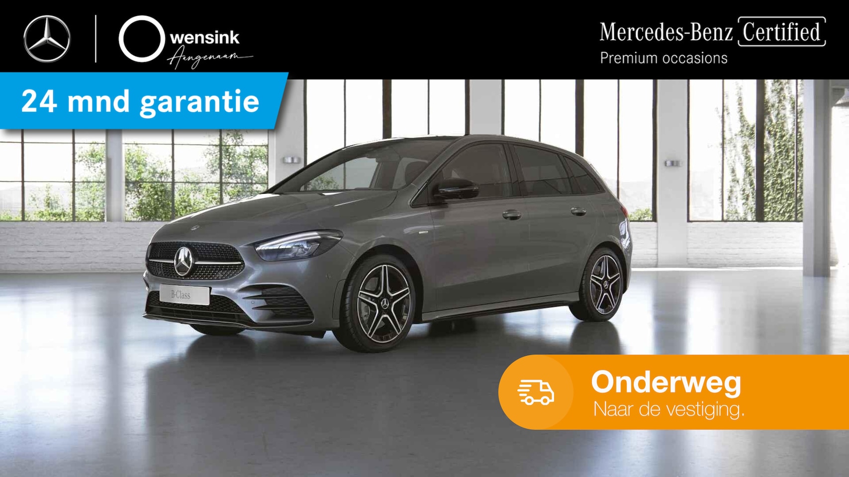 Mercedes-Benz B-klasse - 250 e AMG Line | Panoramadak | 360 camera | Stoelverwarming | - AutoWereld.nl