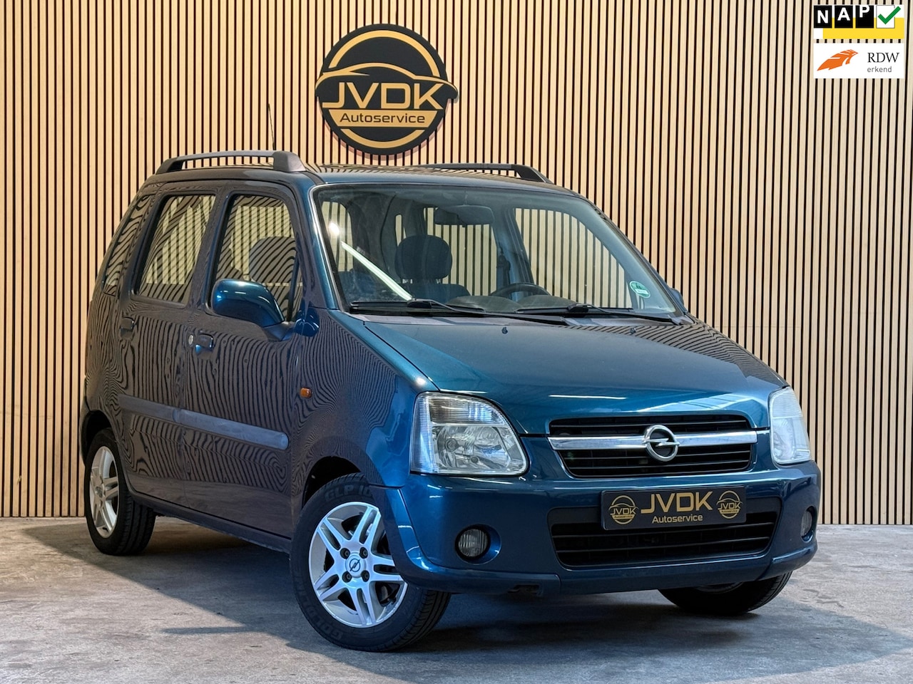 Opel Agila - 1.2-16V Maxx 5-DEURS/APK/ELETR RAMEN/ APARTE KLEUR - AutoWereld.nl