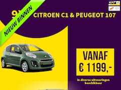 Citroën C1 - 1.0-12V 9X Citroen C1 & Peugeot 107 & Toyota Aygo