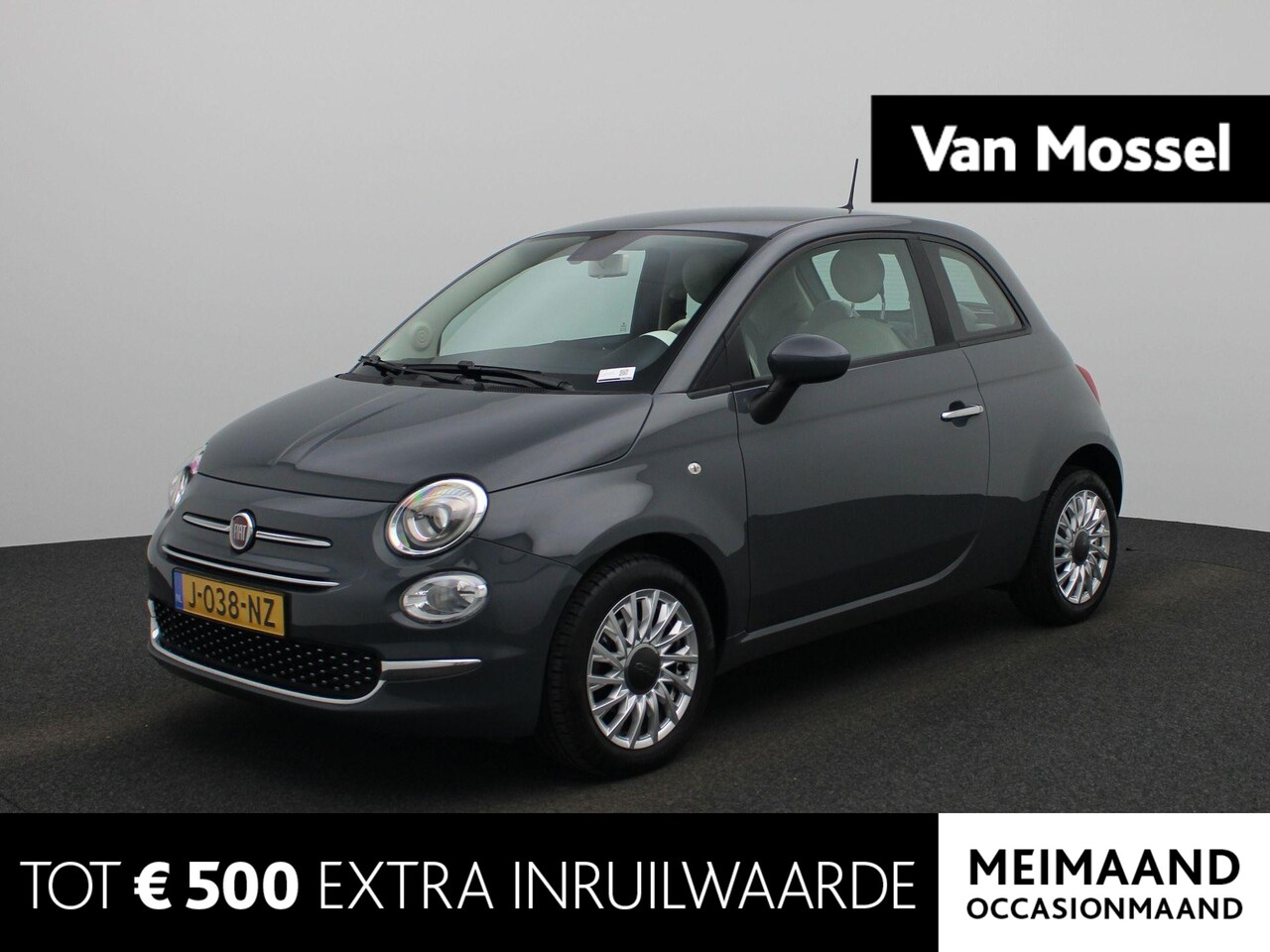 Fiat 500 - 1.0 Hybrid Lounge | NAVIGATIE | CLIMATE CONTROL | APPLE CARPLAY | ANDROID AUTO | LICHT MET - AutoWereld.nl