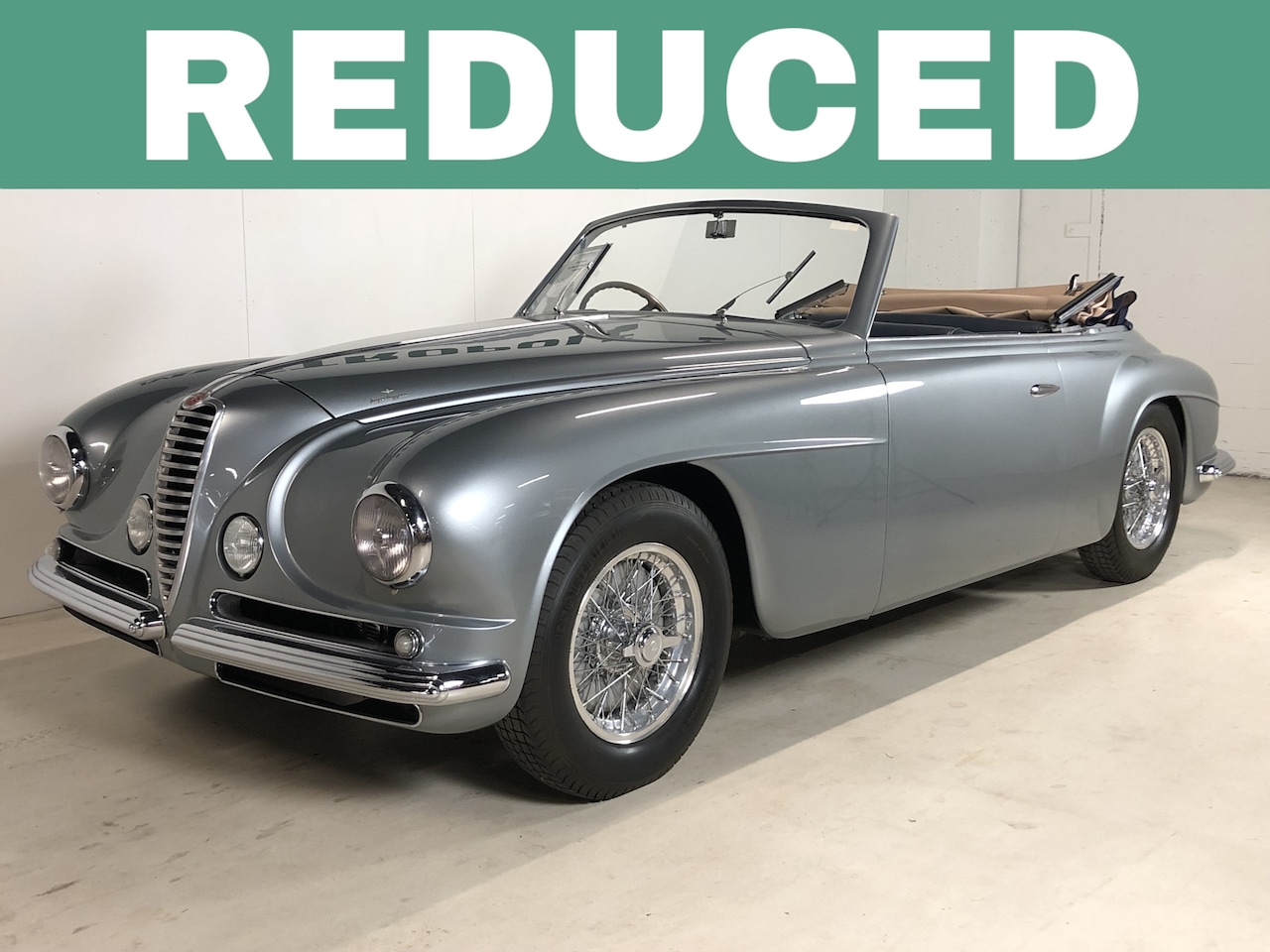 Alfa Romeo 6C - 2500 GT Villa d'Este Cabriolet by Touring 1952 OLD PRICE: € 565.000,- M0509 - AutoWereld.nl