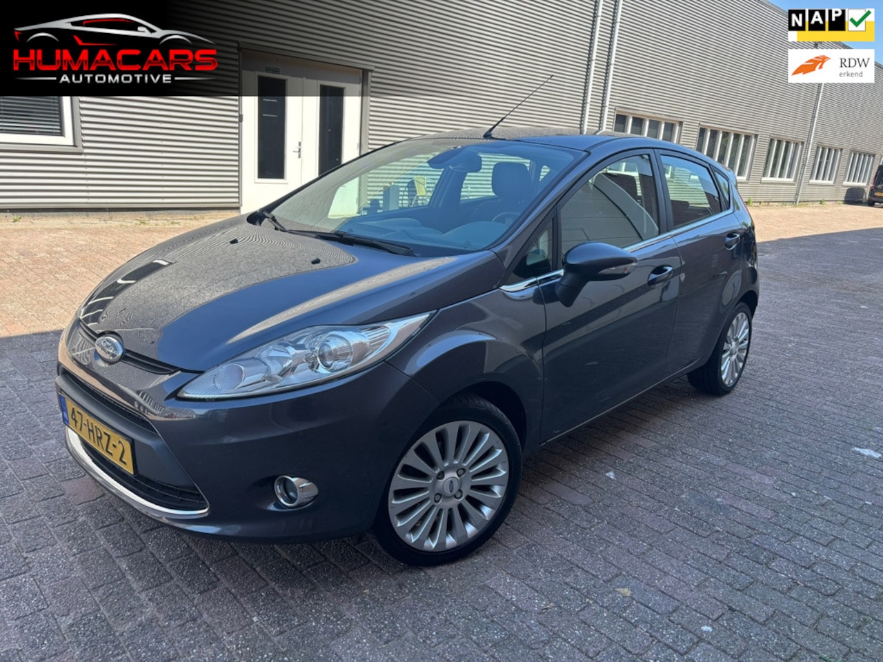 Ford Fiesta - 1.25 Titanium - Nap - park. Sensoren -Elek. Zijspiegels - AutoWereld.nl