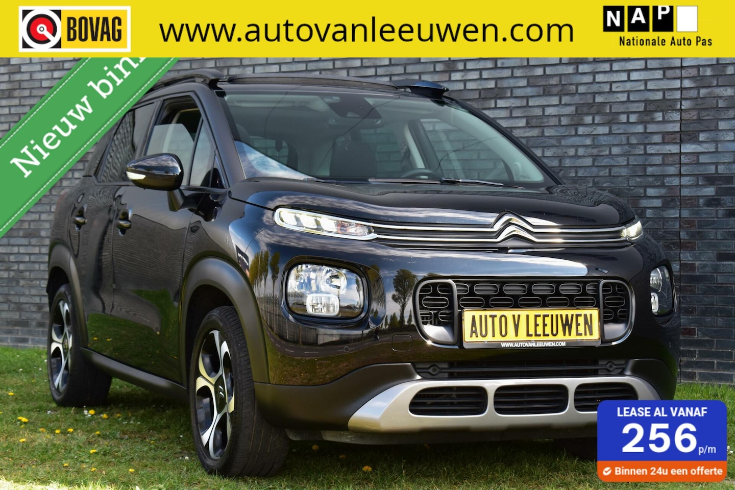 Citroën C3 Aircross - 1.2 Turbo S&S AUTOMAAT/NAVI/CAMERA/PDC/ETC.! - AutoWereld.nl