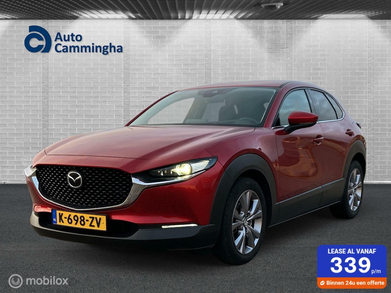 Mazda CX-30 - 2.0 e-SkyActiv-G M Hybrid Comfort *Leder* - AutoWereld.nl
