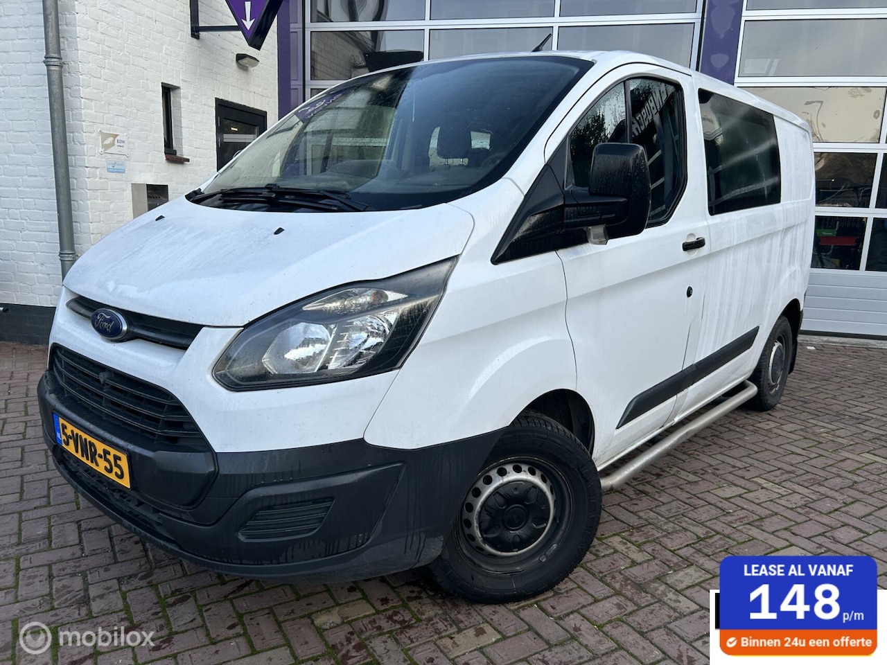 Ford Transit Custom - 2.2 TDCI L1H1 Ambiente Dubbele Cabine - AutoWereld.nl