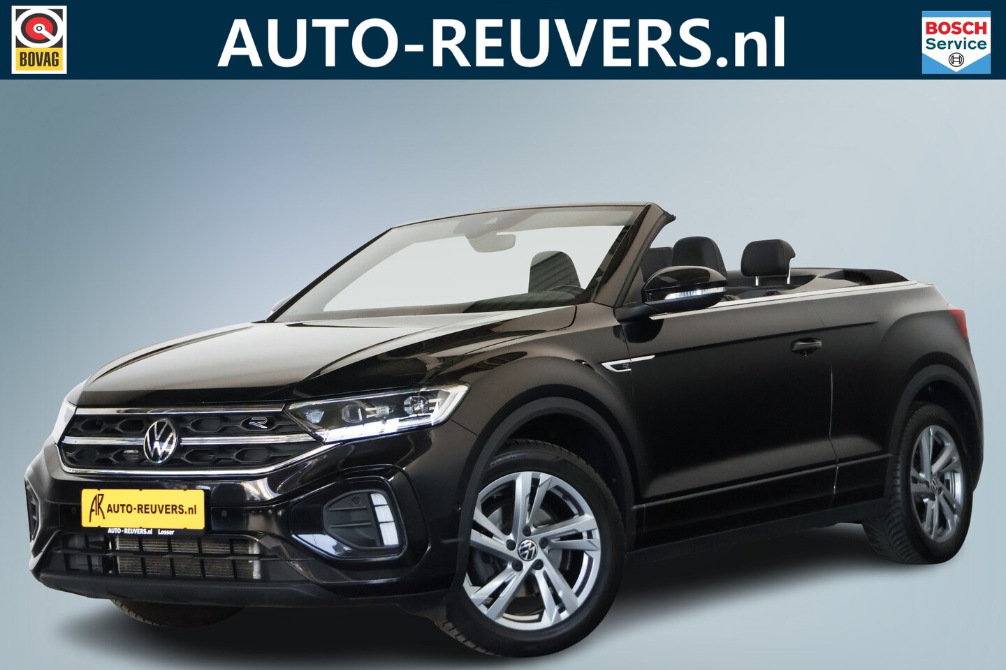Volkswagen T-Roc Cabrio - 1.5 TSI R-Line / IQ-Light / Travelassist / Navi / CarPlay - AutoWereld.nl