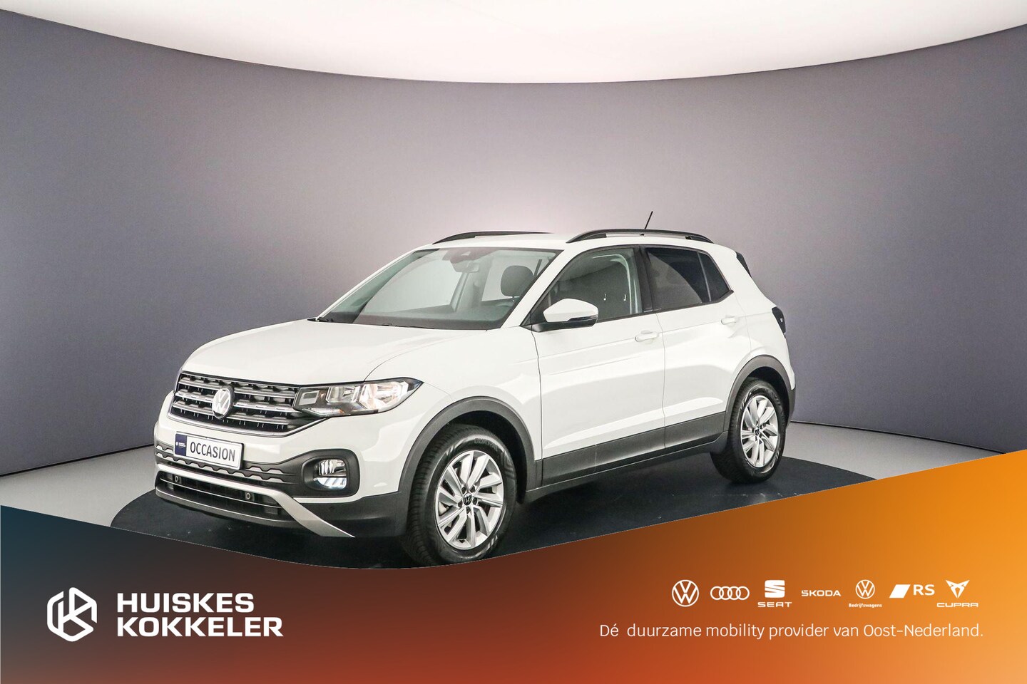 Volkswagen T-Cross - Life 1.0 TSI 95pk Adaptive cruise control, Parkeersensoren, Airco, DAB, Radio, App connect - AutoWereld.nl