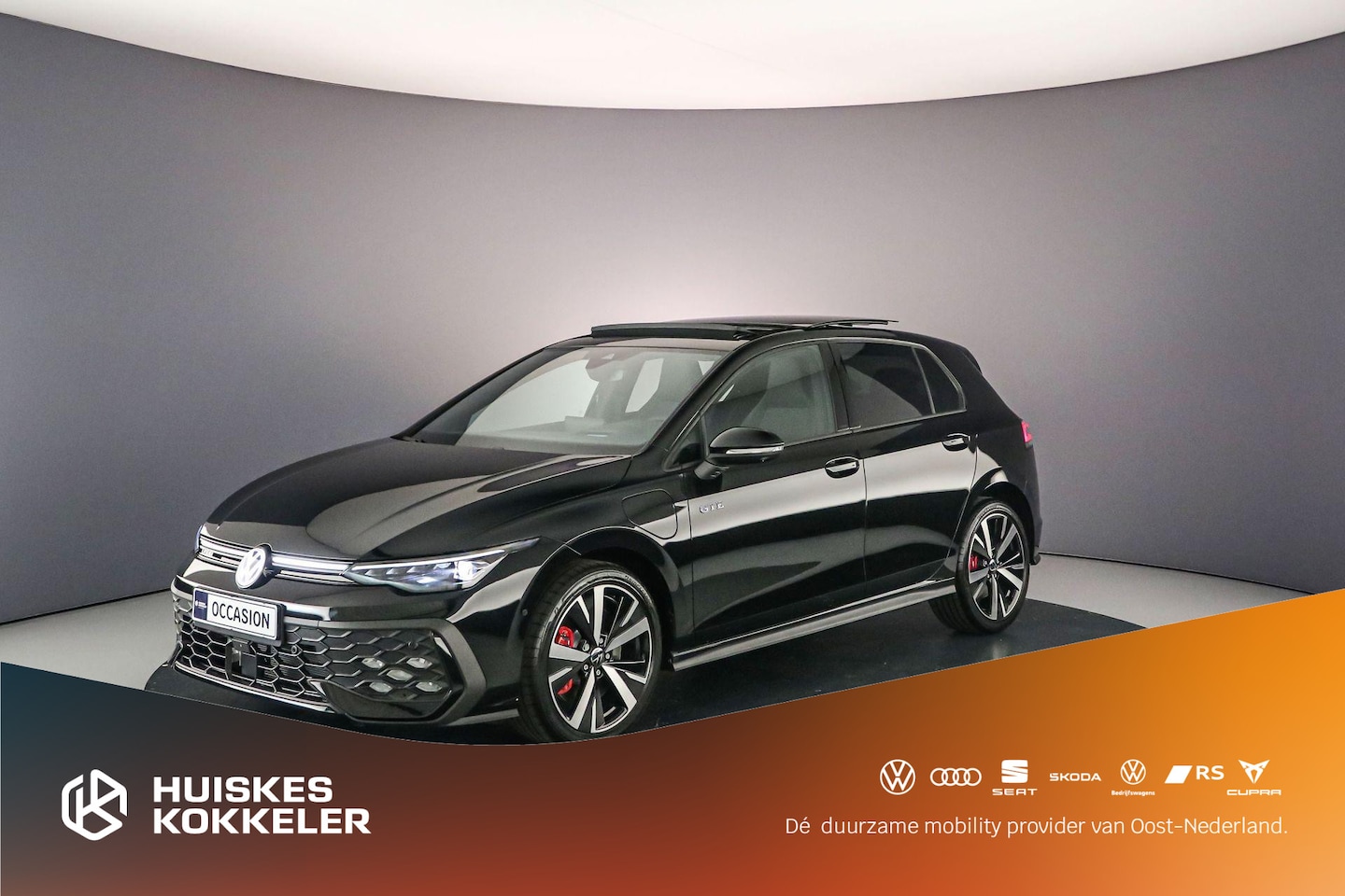 Volkswagen Golf - GTE 1.5 TSI eHybrid 272pk DSG Automaat Black style, Panoramadak, Head up display, 360 came - AutoWereld.nl