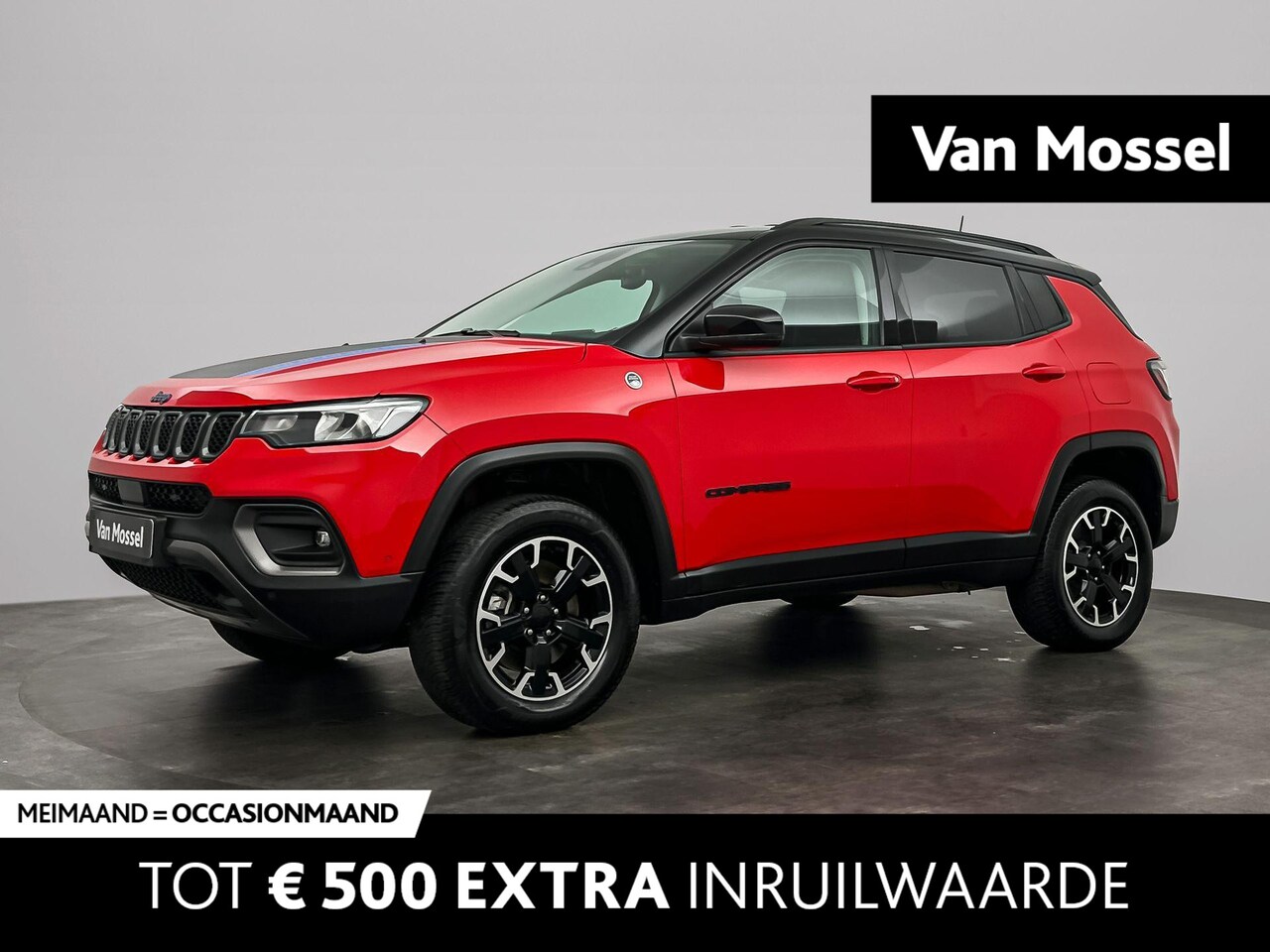 Jeep Compass - 4xe 240pk Plug-in Hybrid Trailhawk | Navigatie | Achteruitrijcamera | Parkeersensoren | Ha - AutoWereld.nl