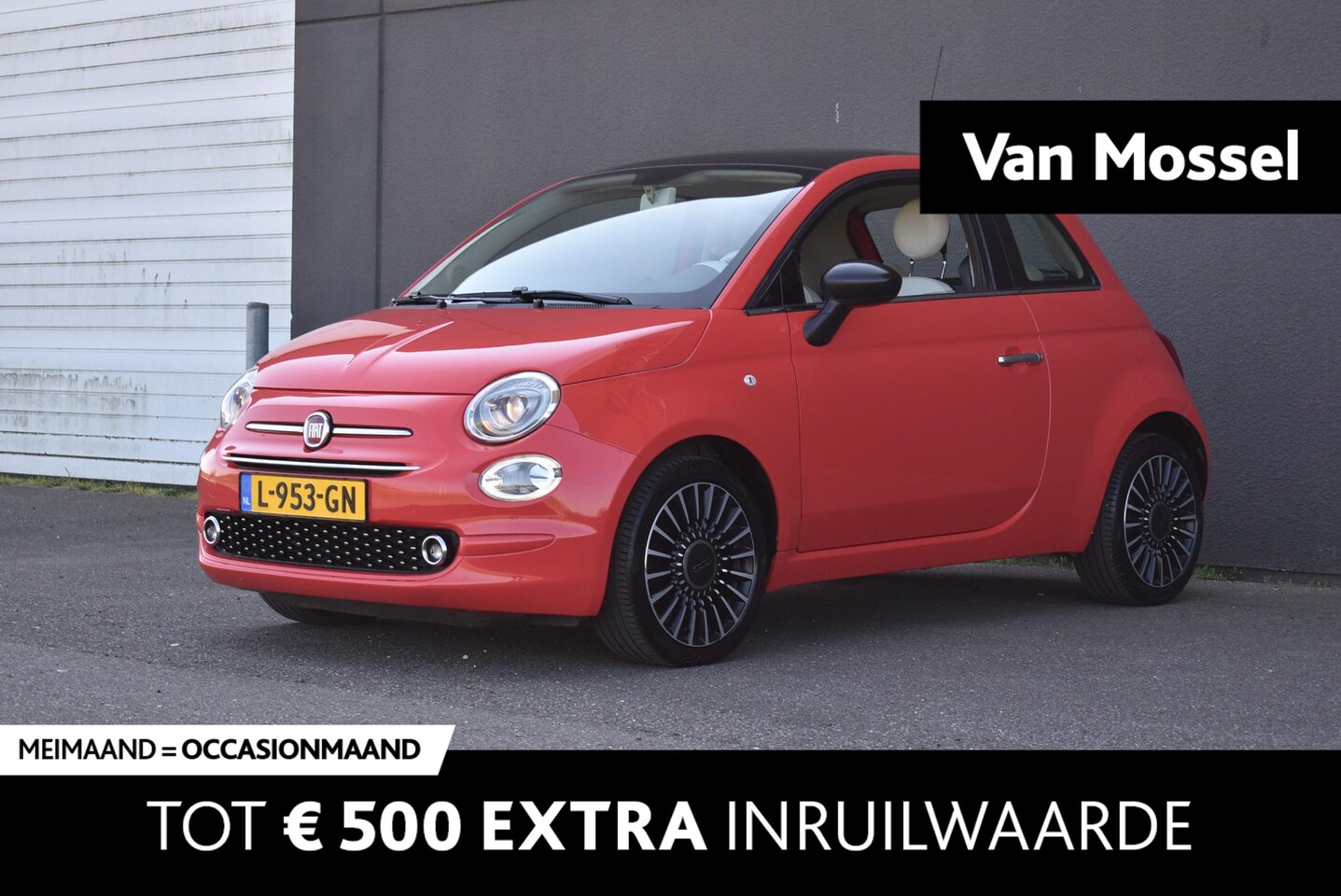 Fiat 500 - 1.2 Lounge | Climate | Panodak | LMV | - AutoWereld.nl