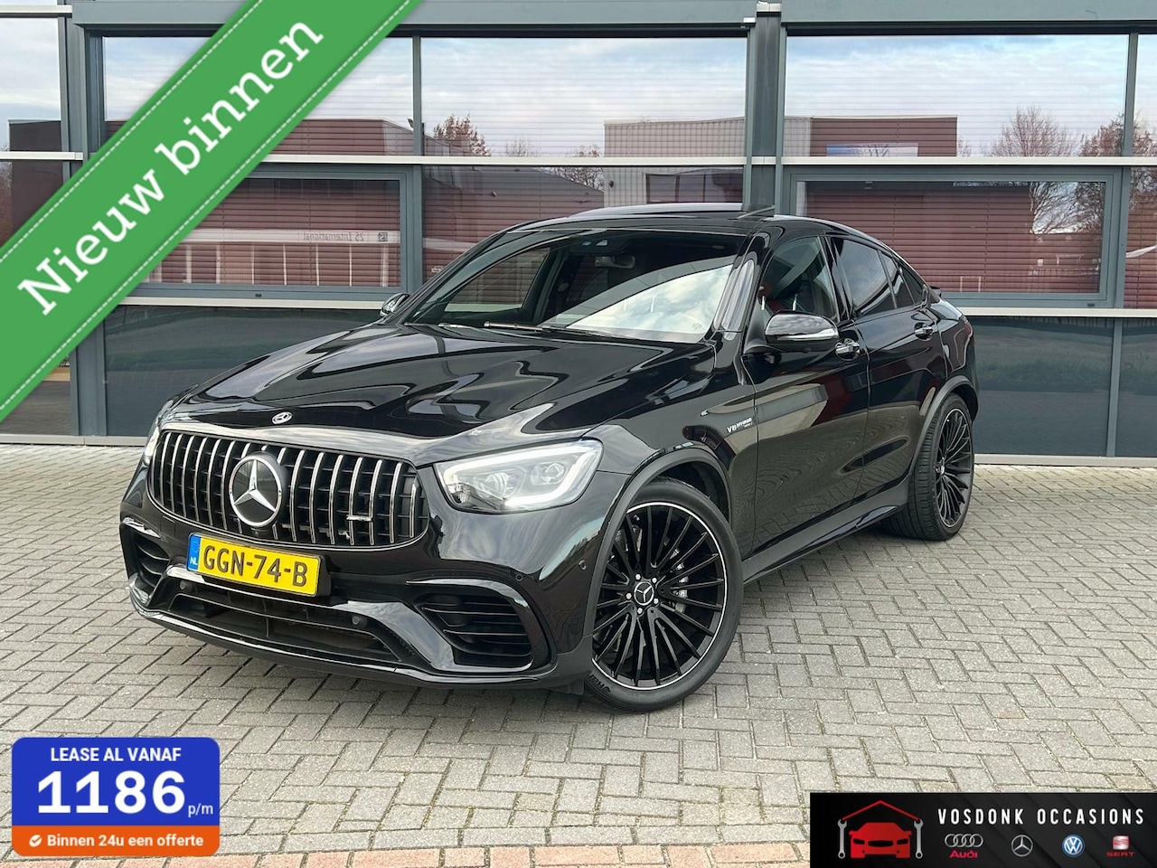 Mercedes-Benz GLC-klasse - AMG 63 4MATIC+ Premium Plus /alle opties!/ topstaat! - AutoWereld.nl