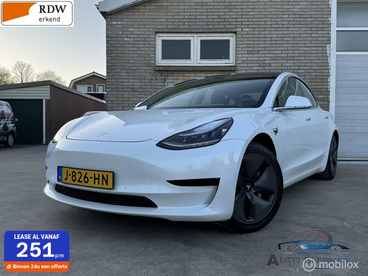 Tesla Model 3 - Standard RWD Plus 60 kWh inclusief BTW - AutoWereld.nl