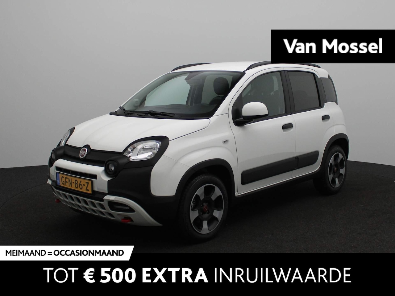 Fiat Panda - 1.0 Hybrid Cross | Parkeer Sensoren | Apple Carplay/ Android auto | - AutoWereld.nl