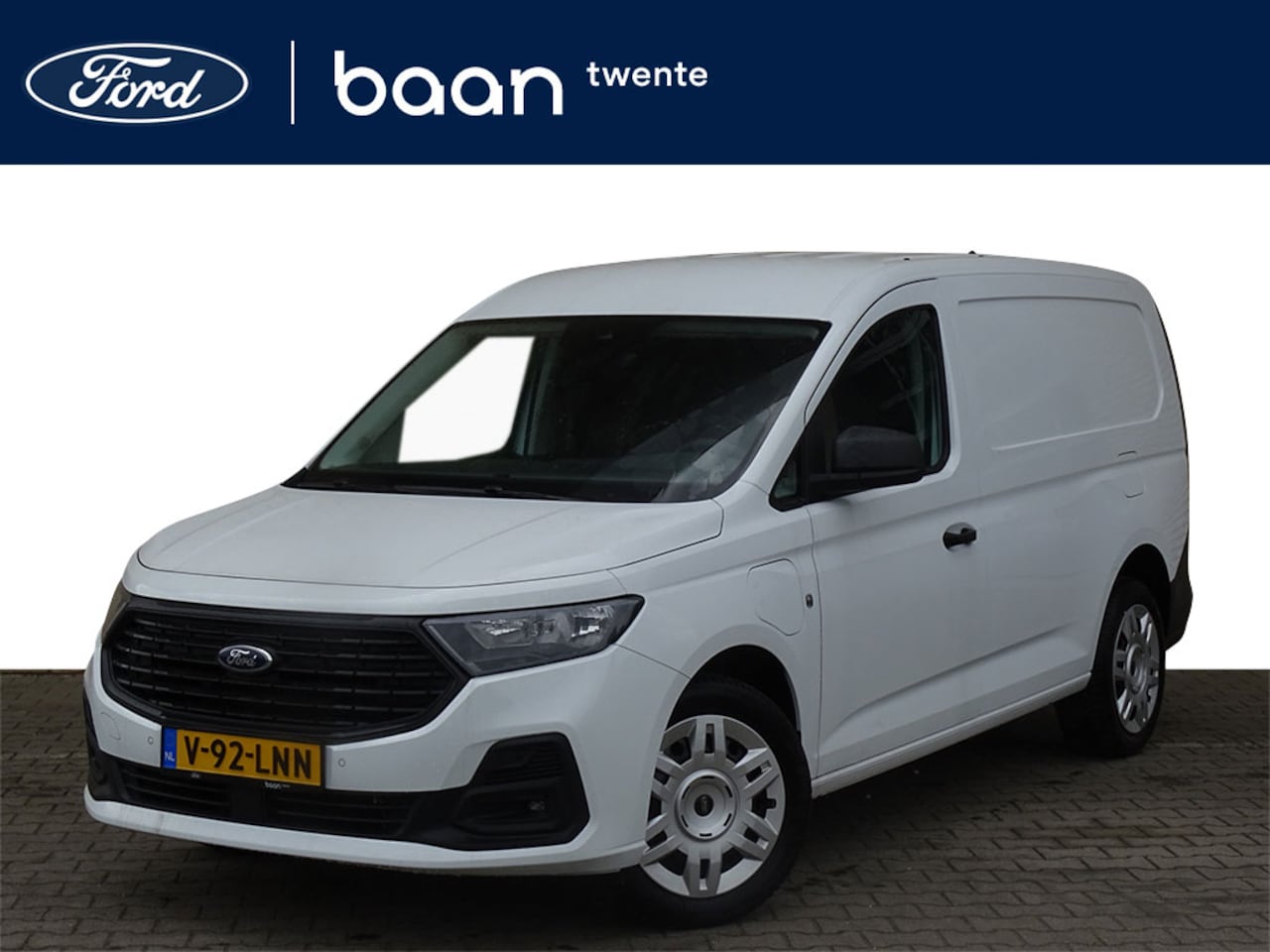 Ford Transit Connect - 1.5 Turbo 150pk PHEV L2 Trend | Frozen white | Uit voorraad leverbaar | Trekhaak | Pdc | C - AutoWereld.nl