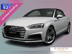 Audi A5 Cabriolet - - 2.0 TFSI 190pk S-tronic S-Line Edition zeer mooie auto Leer