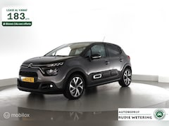Citroën C3 - 1.2 Shine leer|led|dab|nav|cam|ecc|lmv17