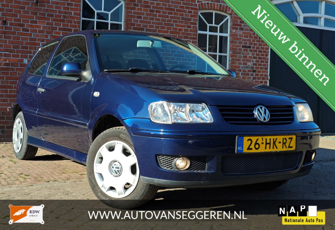 Volkswagen Polo - 1.4 - Elek. ramen/spiegels / APK Nov. 2025 - AutoWereld.nl