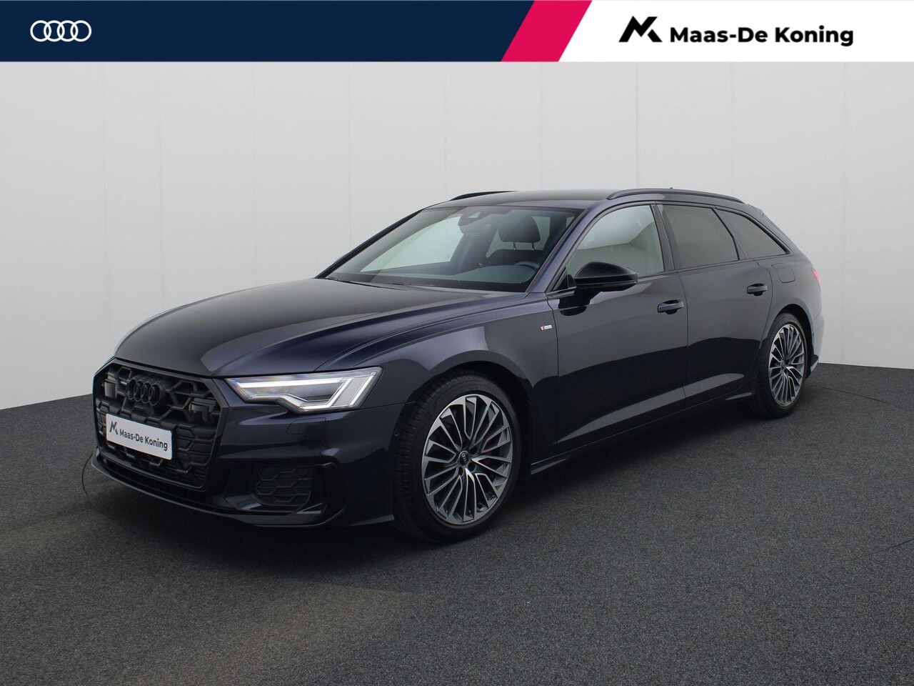 Audi A6 Avant - 55 TFSIe 367PK quattro S Line · Areavieuw · Leder/Alcantara · Trekhaak · Keyless - AutoWereld.nl
