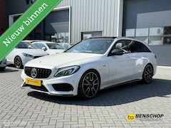 Mercedes-Benz C-klasse Estate - C43 AMG 4MATIC Panodak Leer AMG uitlaat Burmeister Camera 19 INCH