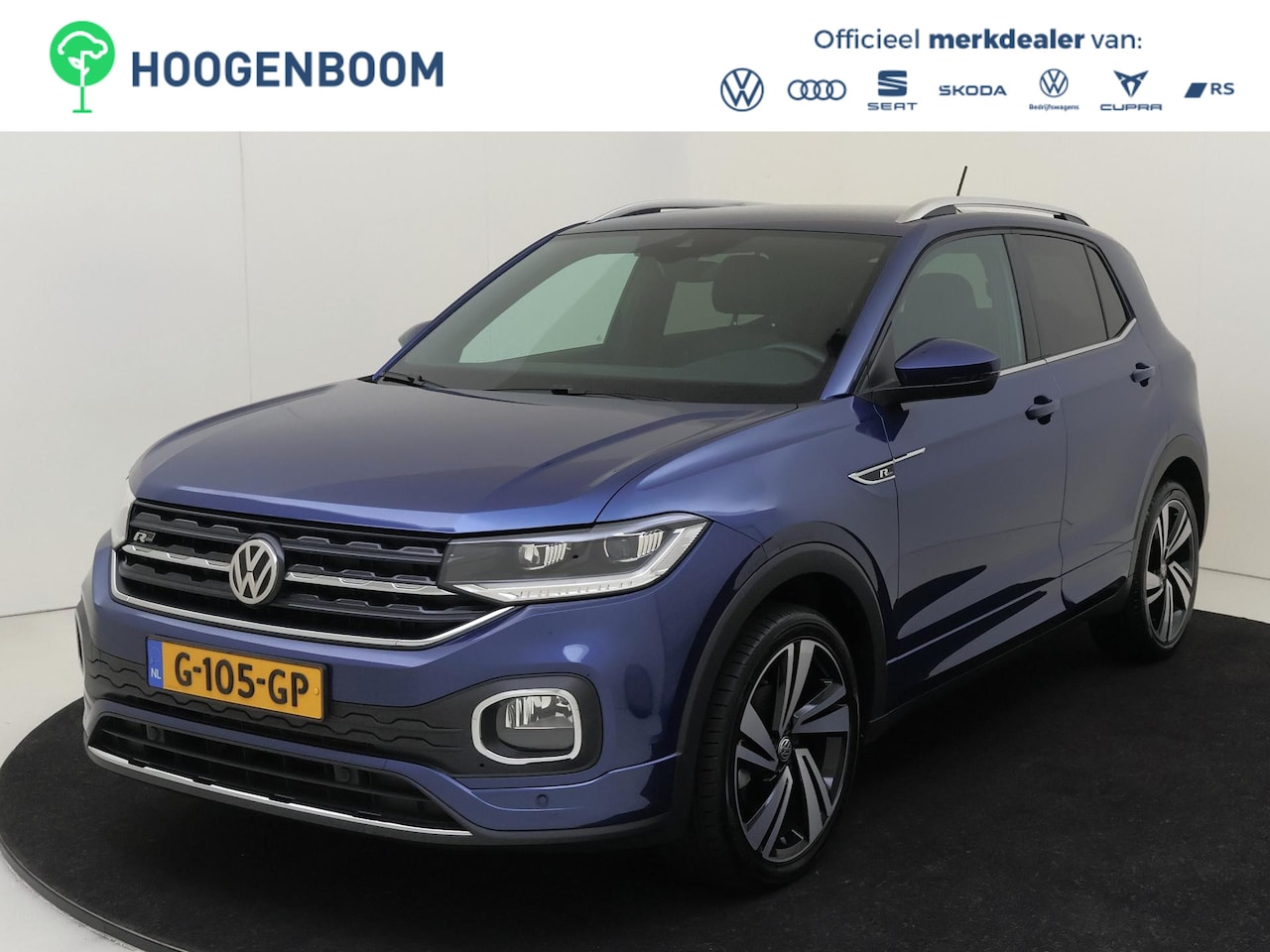 Volkswagen T-Cross - 1.0 TSI R-line | Achteruitrijcamera | Stoelverwarming | Keyless | LED verlichting | Adapti - AutoWereld.nl