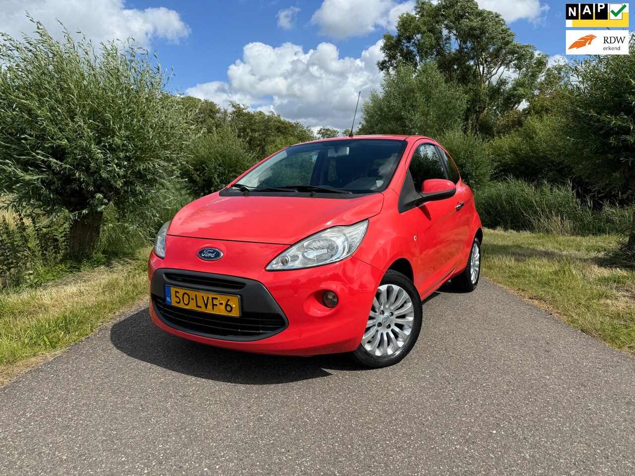 Ford Ka - 1.2 Titanium X / 3 deurs/ Nieuwe Distributie / Airco / Radio-CD Speler / Elektrische ramen - AutoWereld.nl