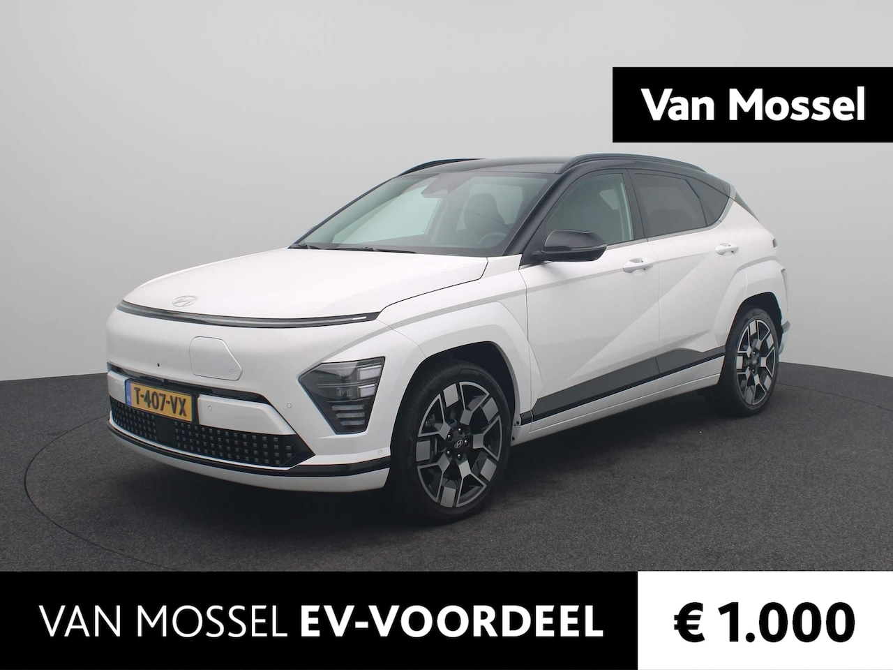 Hyundai Kona Electric - Premium 65,4 kWh Navigatie | Stoelverwarming/verkoeling | Stuurwielverwarming | 360 Camera - AutoWereld.nl