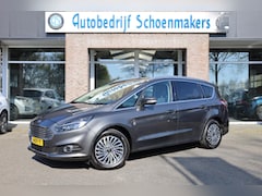 Ford S-Max - 1.5 Titanium 7p. TREKHAAK CAMERA CARPLAY NAVI DAB RUIT+STOELVERW. CRUISE 2xPDC CLIMA 17"LM