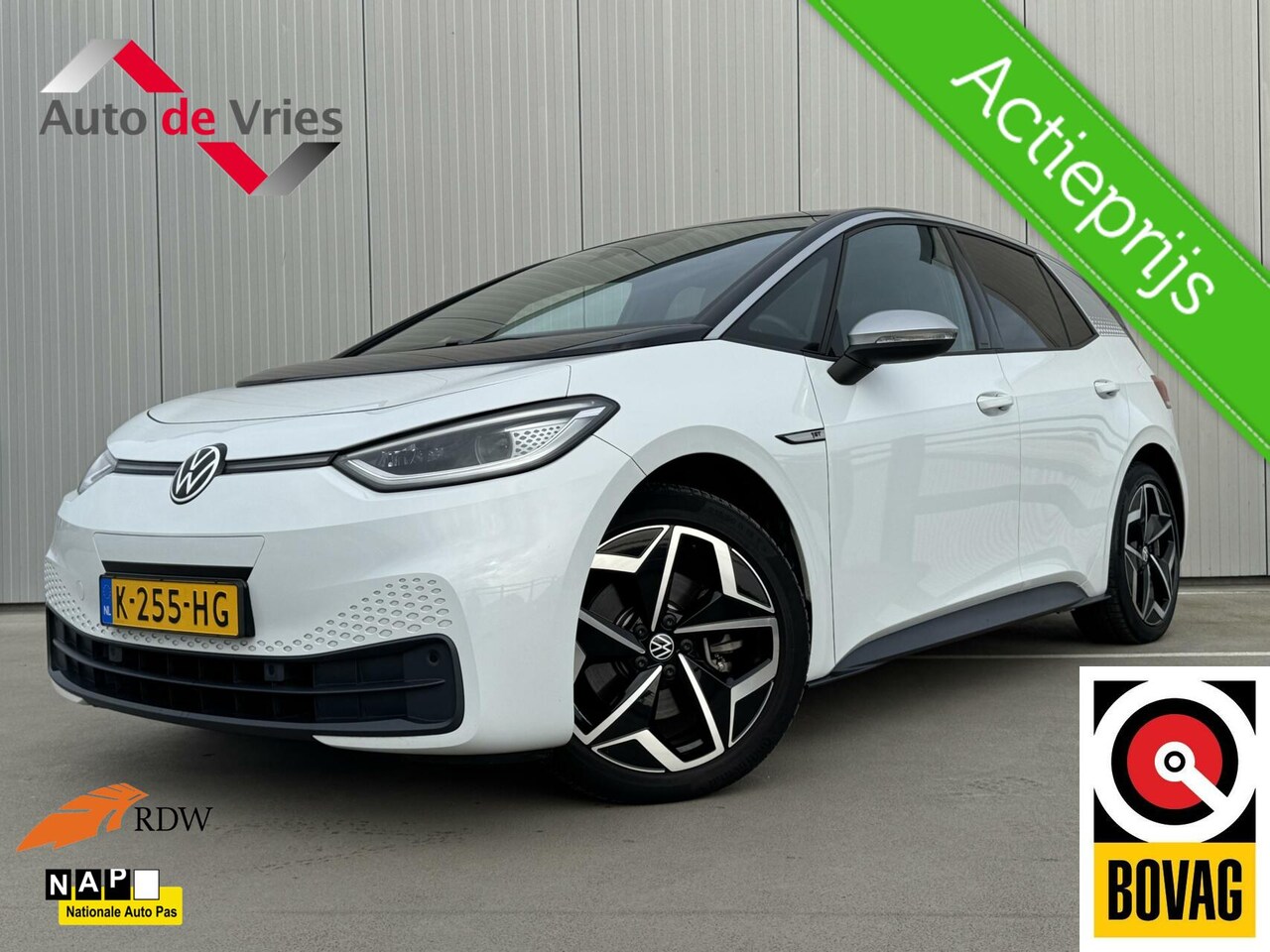 Volkswagen ID.3 - First Plus 58 kWh|NL-Auto|Navi|LED|Keyless - AutoWereld.nl