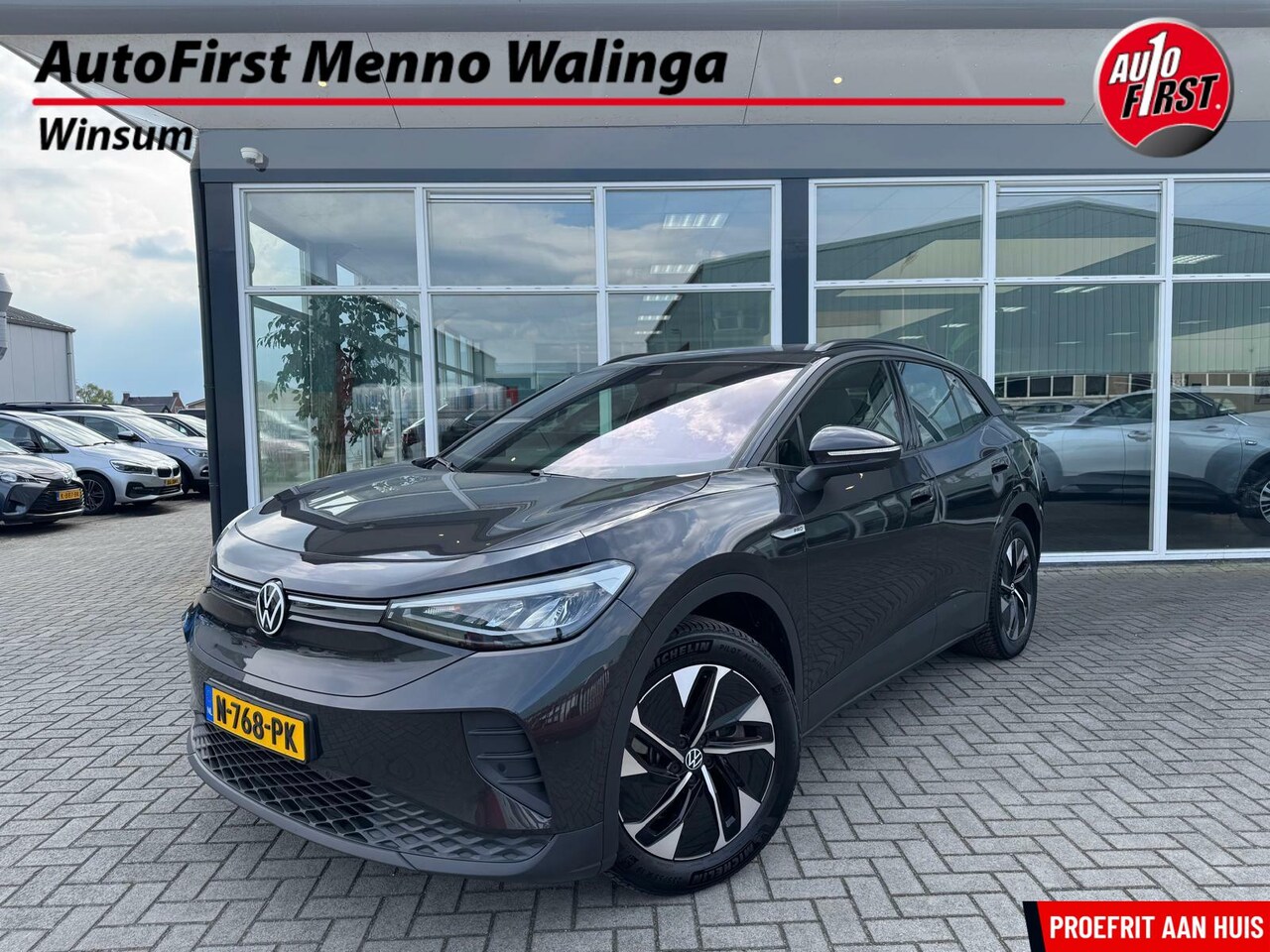 Volkswagen ID.4 - Pro 77 kWh | Voorklimatisering | Stoelverwarming | Stuurwielverwarming | Camera voor/achte - AutoWereld.nl