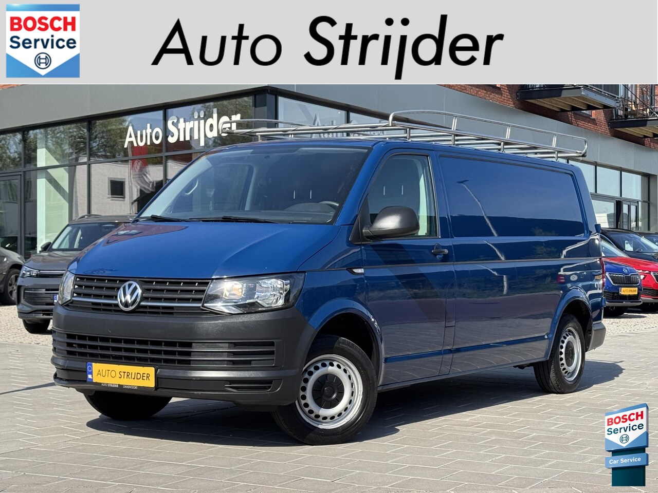 Volkswagen Transporter - 2.0 TDI L2H1 Trendline RVS imperiaal / trekhaak/ slechts 49.127km ! - AutoWereld.nl