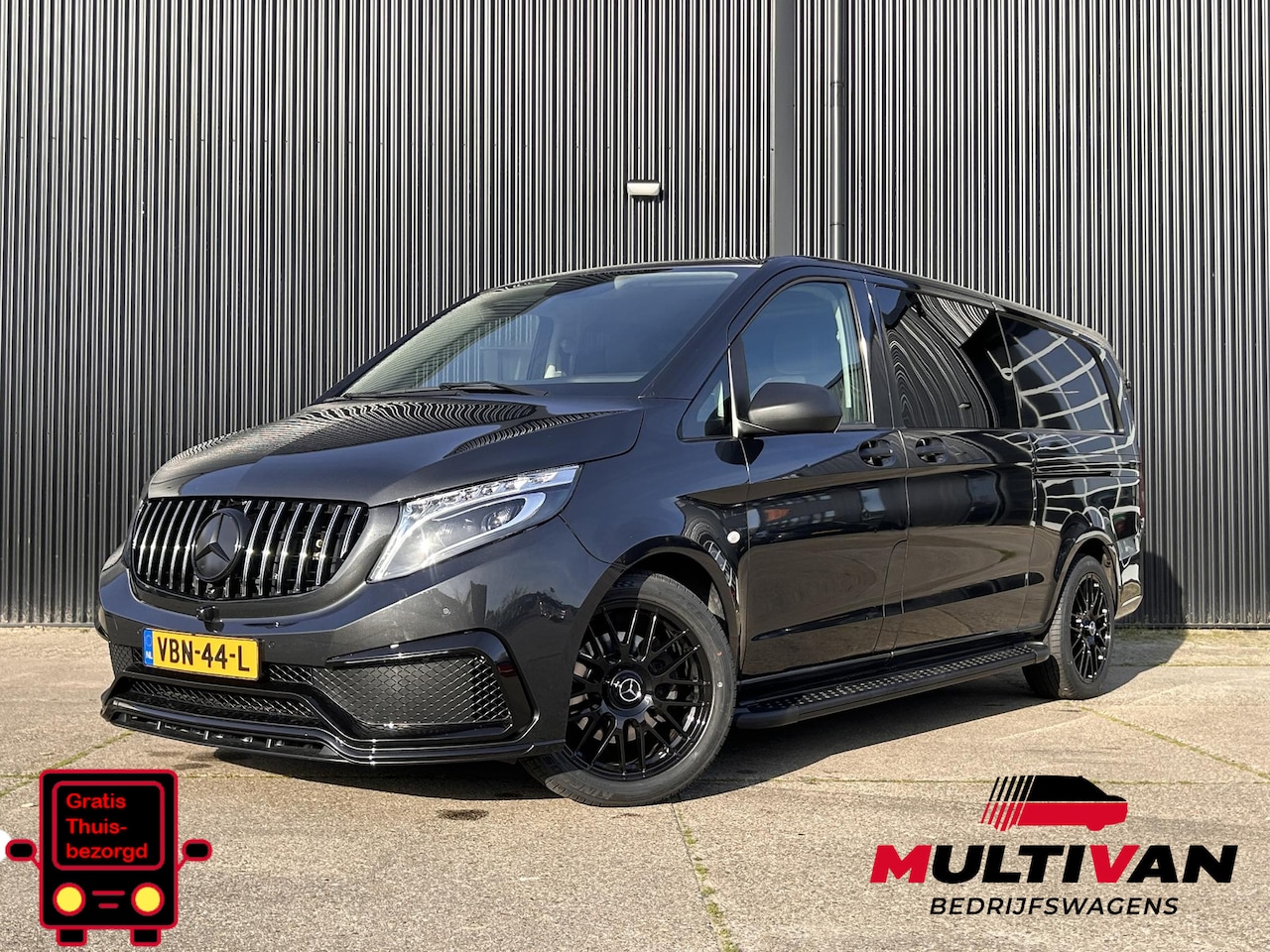 Mercedes-Benz Vito - 119 Extra Lang XXL DC | Luxe Leder | LED | AMG STYLE | 19 INCH | Stoelverwarming | 2x Schu - AutoWereld.nl