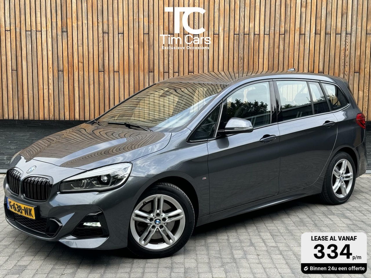 BMW 2-serie Gran Tourer - 220i M-sport 7-persoons Automaat | Achteruitrijcamera | Navigatie Proffesional | Sportstoe - AutoWereld.nl