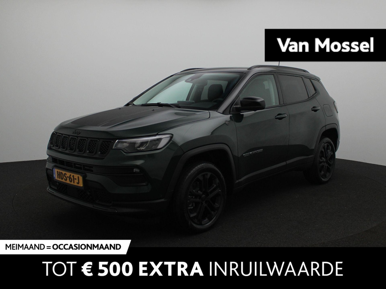 Jeep Compass - 4xe 240 Plug-in Hybrid Electric North Star | Panorama Dak | Zwarte Details | - AutoWereld.nl